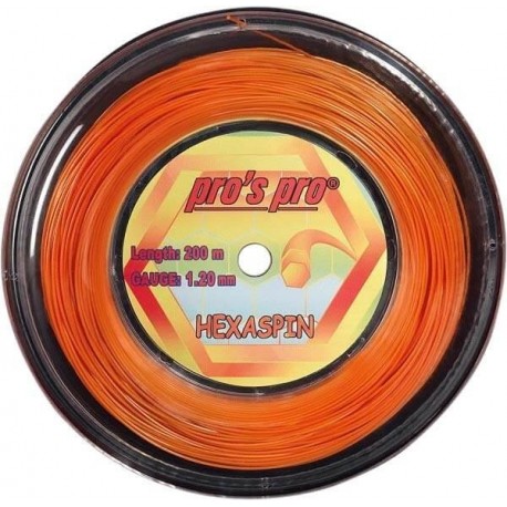 Rollo de cuerda Pros' Pro Hexaspin (Orange)