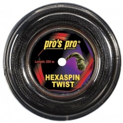 Set de cuerda Pros' Pro Hexaspin Twist (Black)