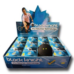Caja de pelotas Black Knight (Dos puntos amarillos)