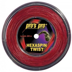 Rollo de cuerda Pros' Pro Hexaspin Twist (Red)