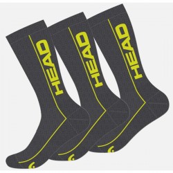 Head Calceta XL Deportiva Gris (3 pares)