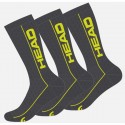 Head Calceta XL Deportiva Gris (3 pares)