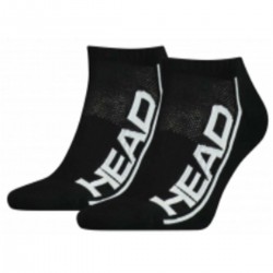 Head Tin Deportivo Negro (2 pares)