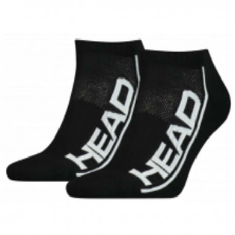 Head Tin Deportivo Negro (2 pares)