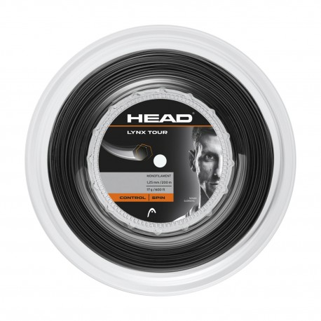 Rollo de cuerda Head Lynx Tour 1.25mm (Black)